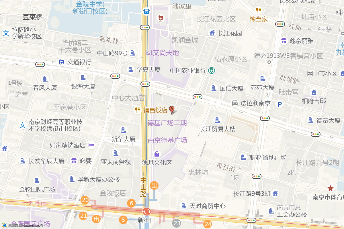 德基艺术博物馆在高德地图中的位置
