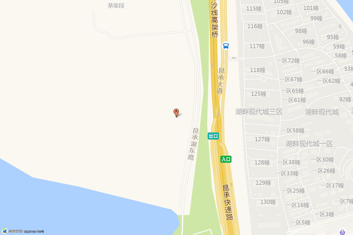 常熟阿那亚在高德地图中的位置