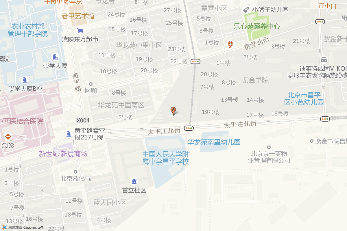 GALA大眼睛在高德地图中的位置