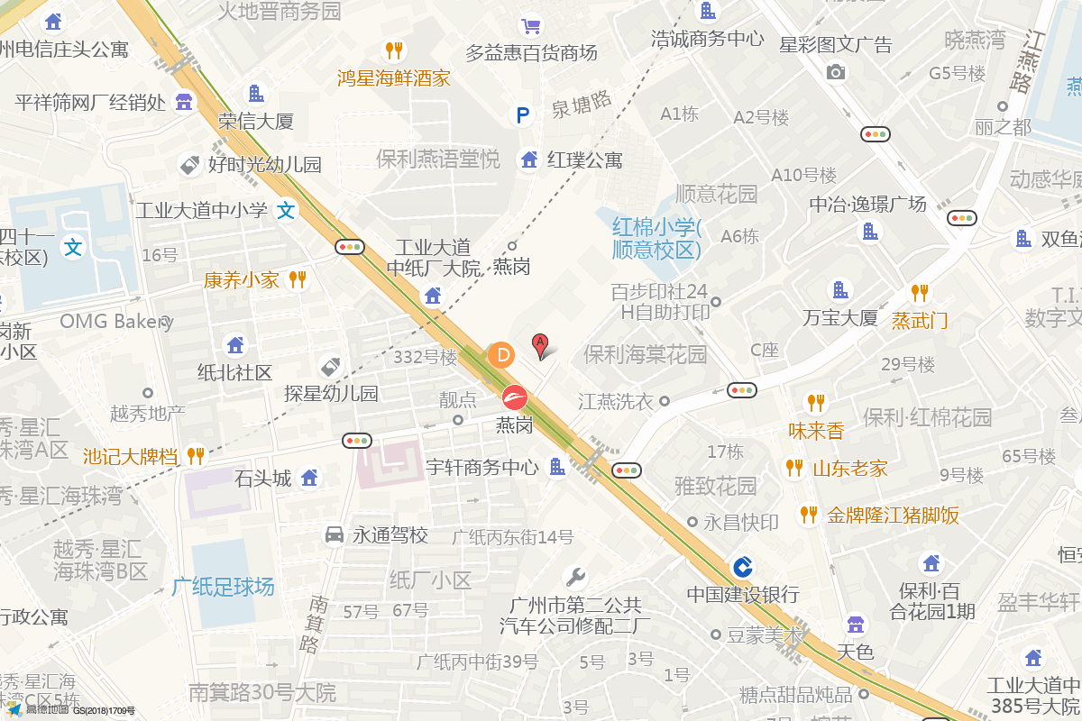 333Park在高德地图中的位置