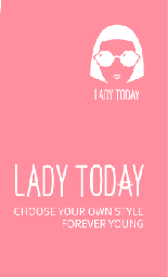 LADY TODAY Logo