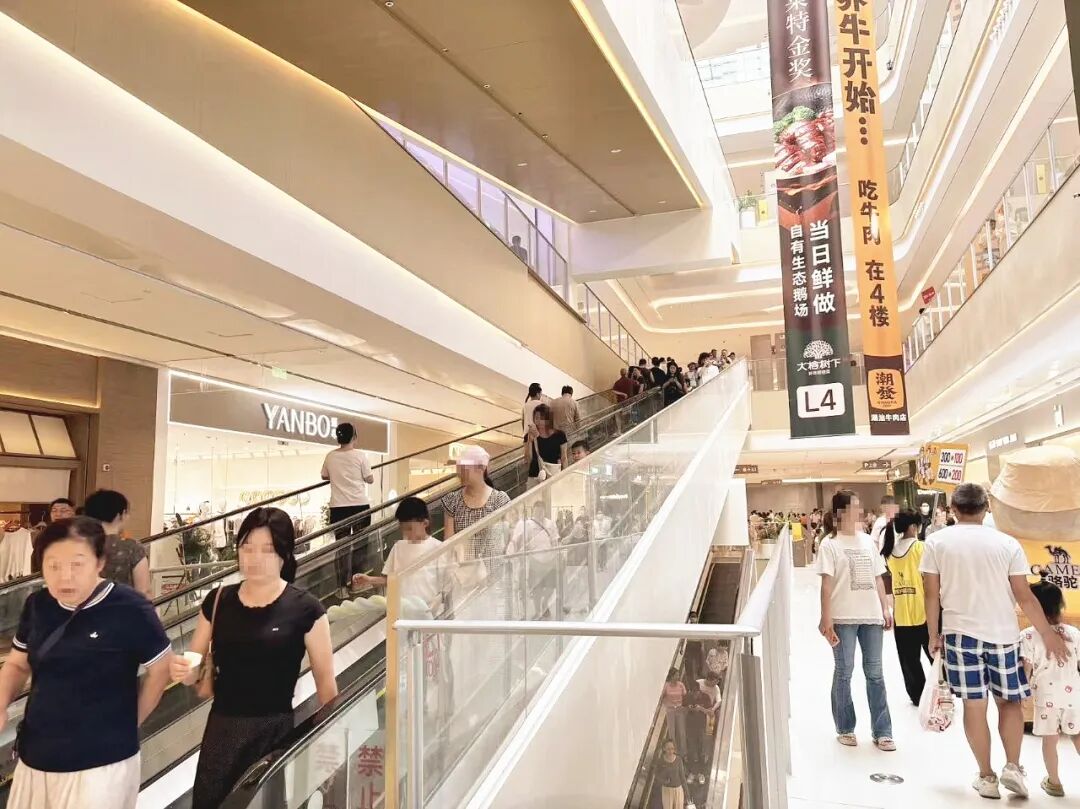 广州新塘乐益天地场内实景,赢商网原文配图